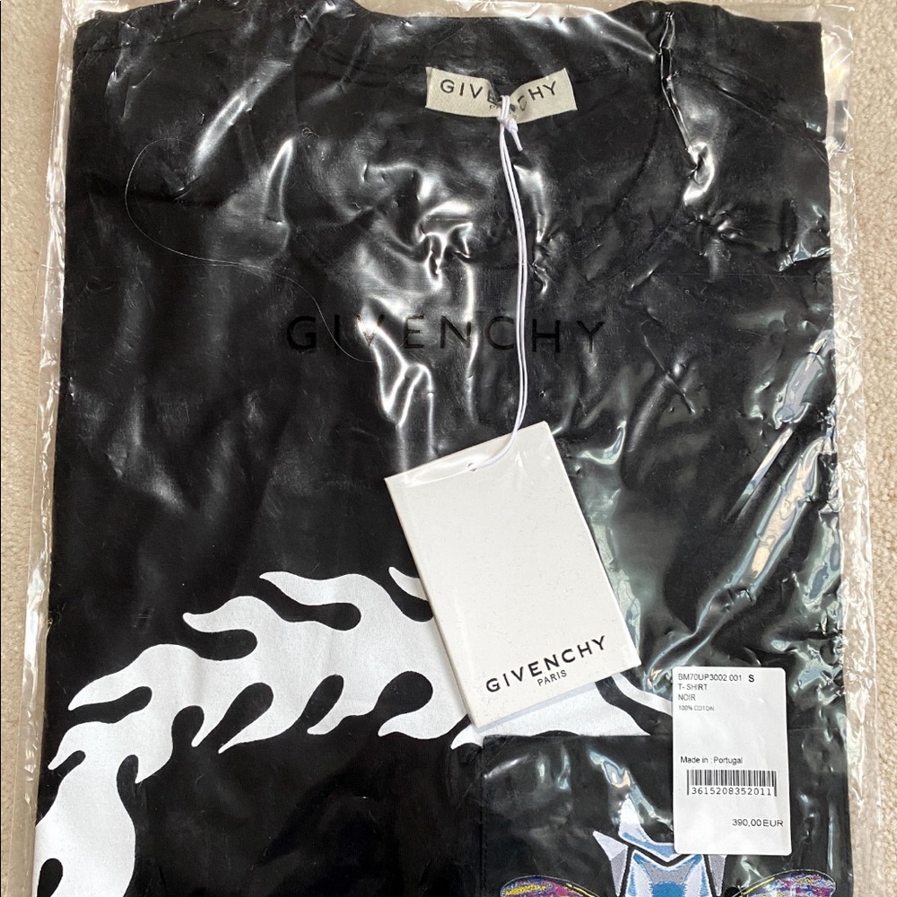 Givenchy Burning Question Mark oversized Tshirt